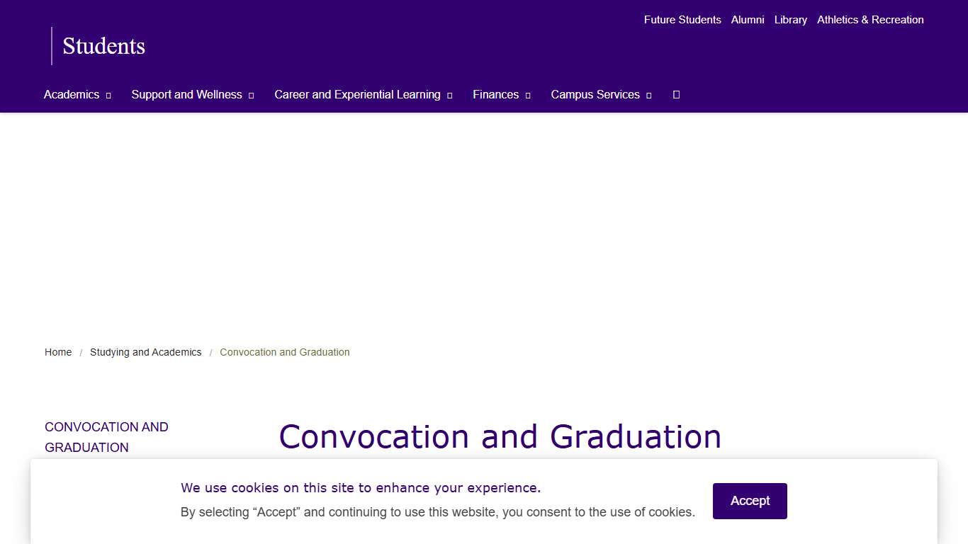 Convocation and Graduation | Wilfrid Laurier University